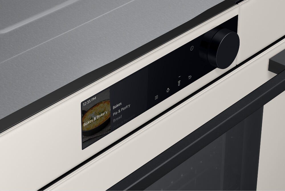 Samsung NV7B6665IAA Forno a vapore catalitico cm. 60 - beige