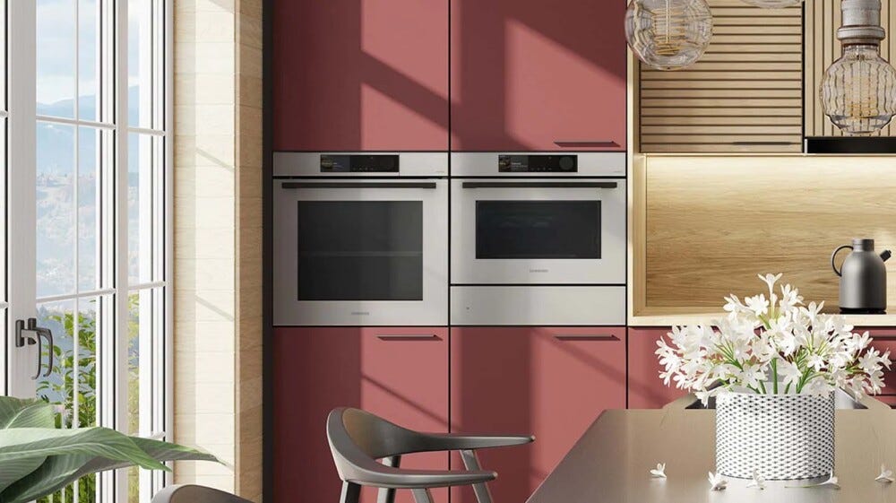 Samsung NV7B6665IAA Forno a vapore catalitico cm. 60 - beige