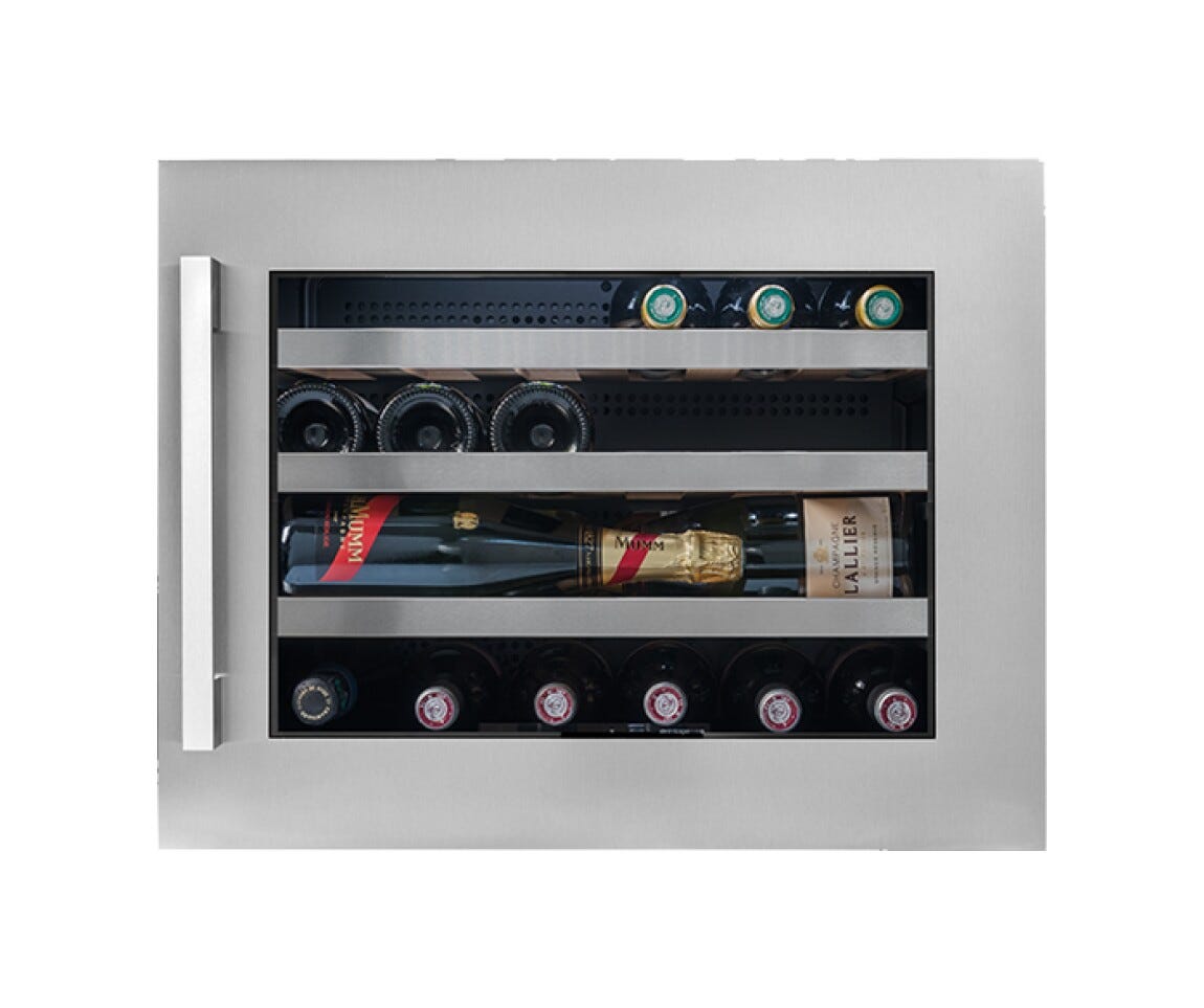 Avintage AVI24S2X Cantina vino incasso cm. 59 - 24 bottiglie - inox