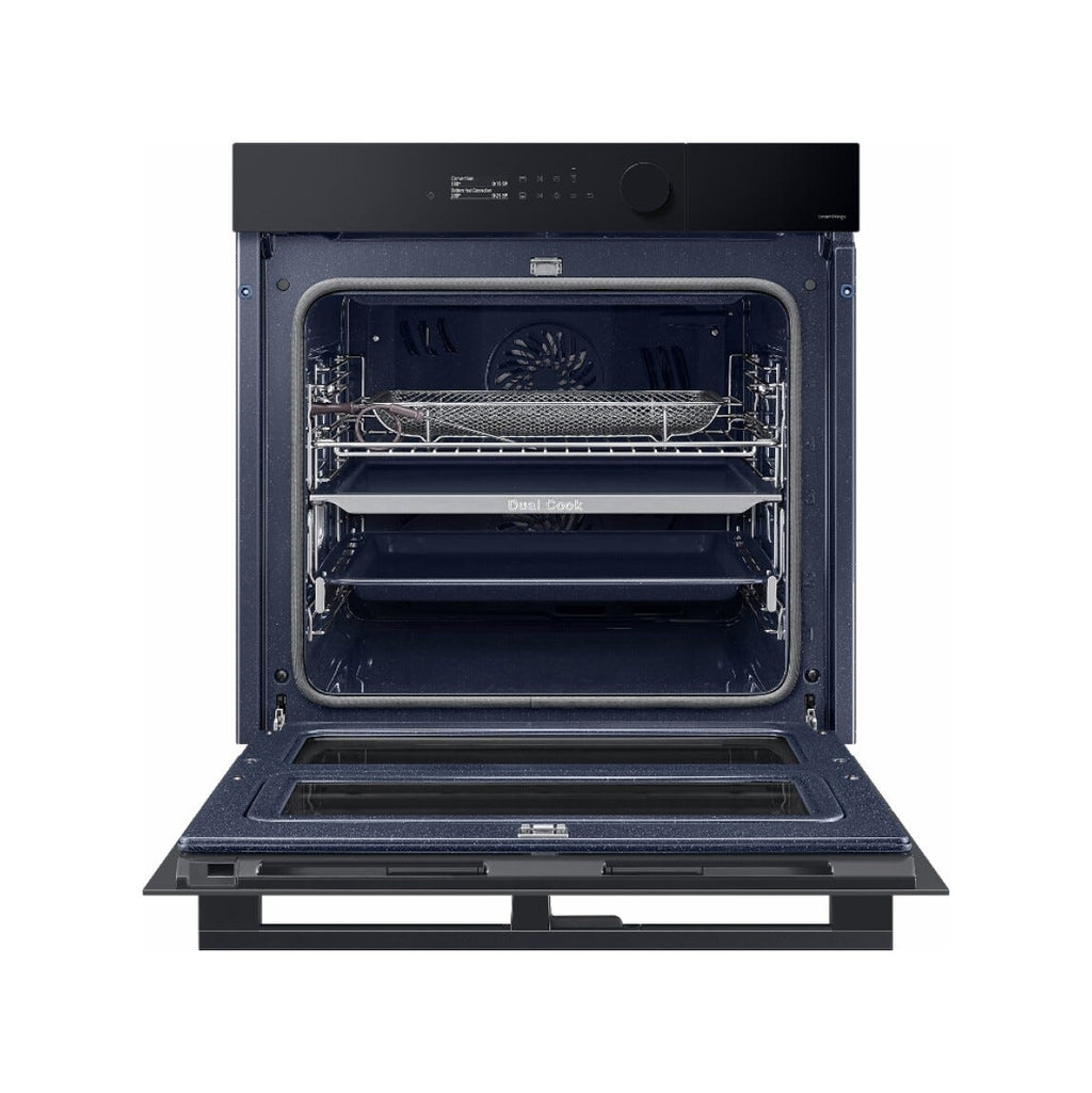Samsung NV7B5770WBK Serie 5 Forno a vapore Dual Cook Flex, 40 funzioni, pirolitico, Air Fry, classe A+, 76 litri