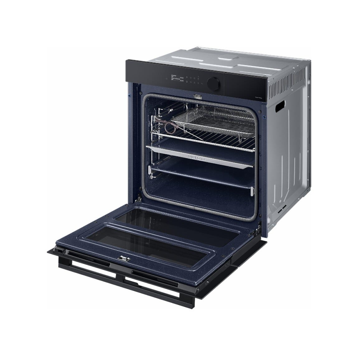Samsung NV7B5770WBK Serie 5 Forno a vapore Dual Cook Flex, 40 funzioni, pirolitico, Air Fry, classe A+, 76 litri
