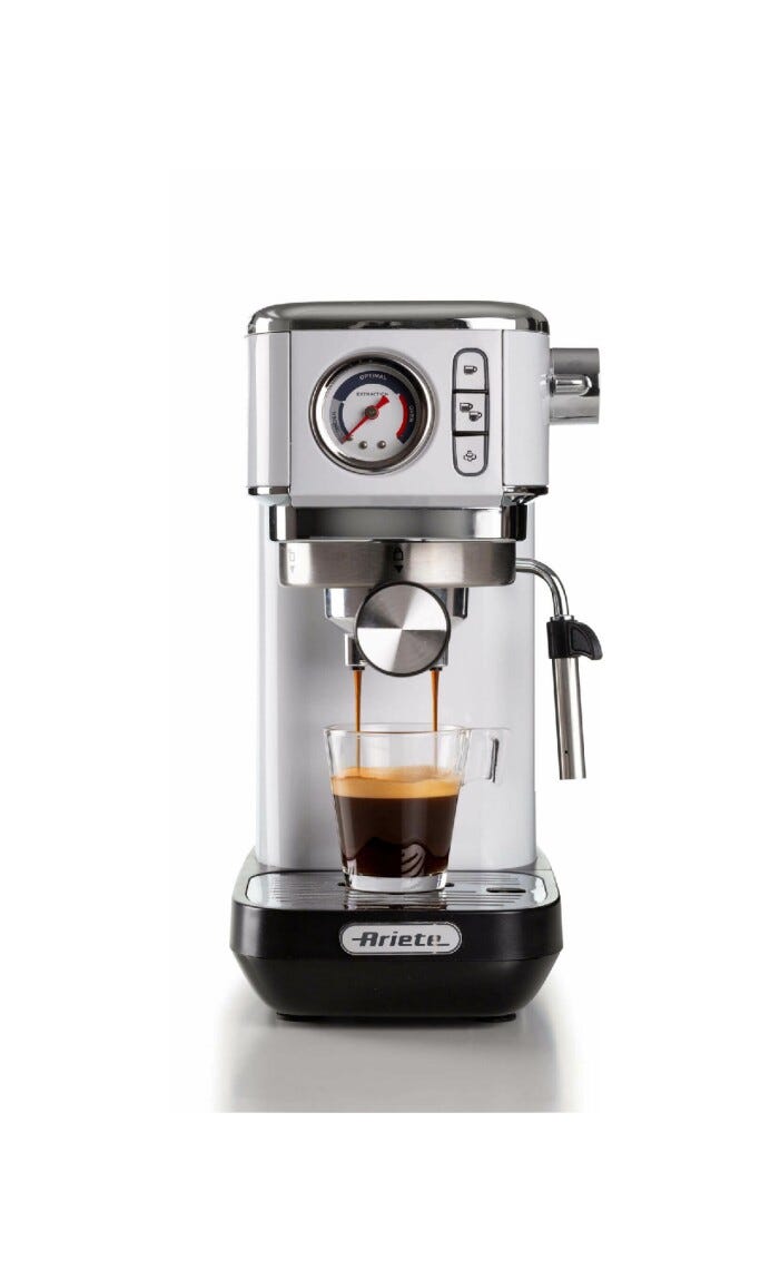 Ariete 1381/14 Slim Moderna Macchina per caffè automatica - bianco
