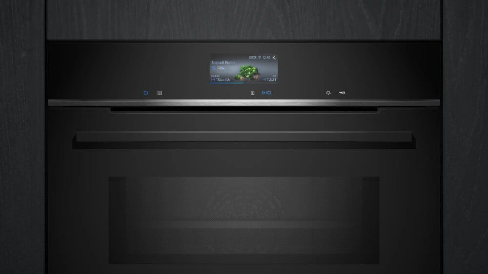 Siemens CM776G1B1 iQ700 Forno combinato a microonde cm. 60 h 45 - nero