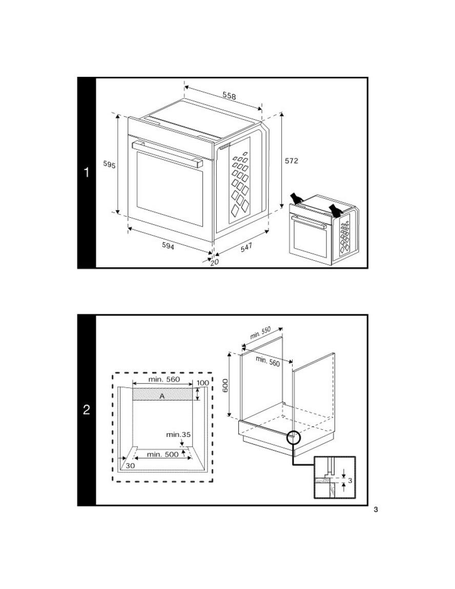 Beko BBVM13400XDS Beyond bPRO 500 Forno elettrico multifunzione cm. 60 - nero