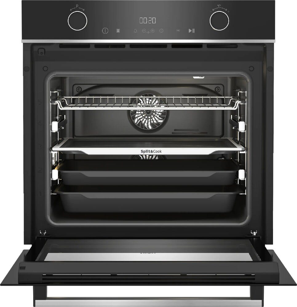 Beko BBVM13400XDS Beyond bPRO 500 Forno elettrico multifunzione cm. 60 - nero