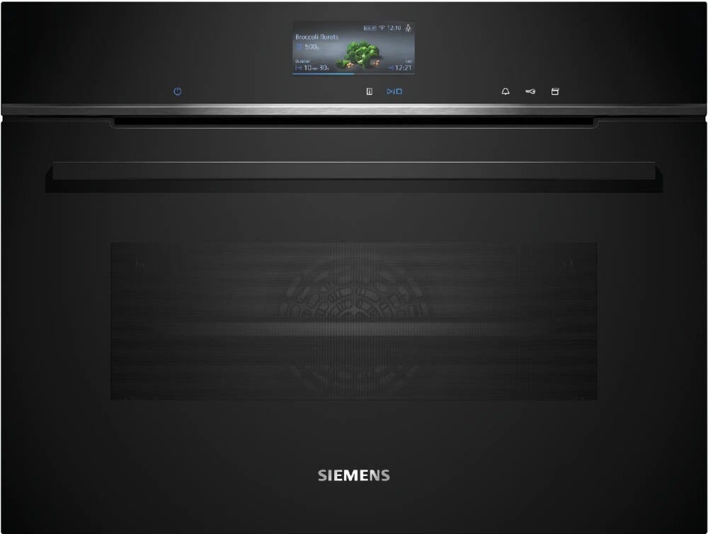 Siemens CS736G1B1 iQ700 Forno compatto a vapore cm. 60 h 45 - nero