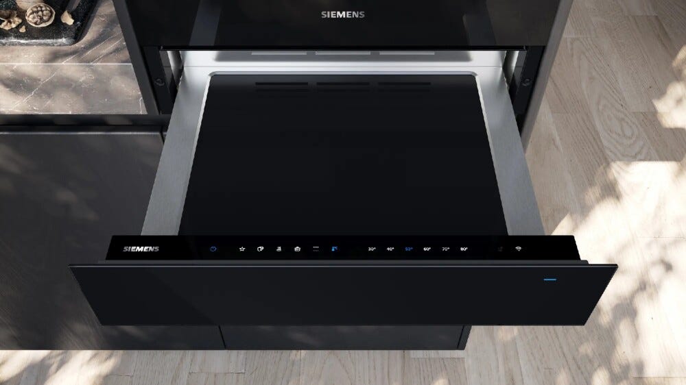 Siemens BI710C1B1 iQ700 Cassetto scaldavivande cm. 59 h 14 - nero