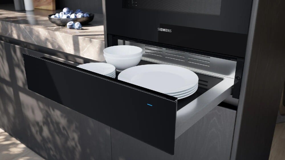Siemens BI710C1B1 iQ700 Cassetto scaldavivande cm. 59 h 14 - nero
