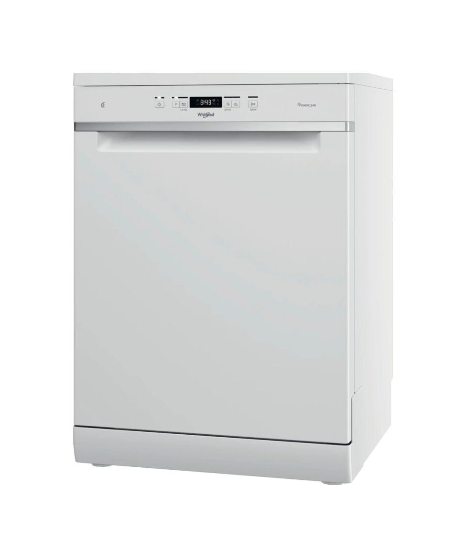 Whirlpool WFC3C33PF Lavastoviglie a libera installazione cm. 60 - 14 coperti - bianco