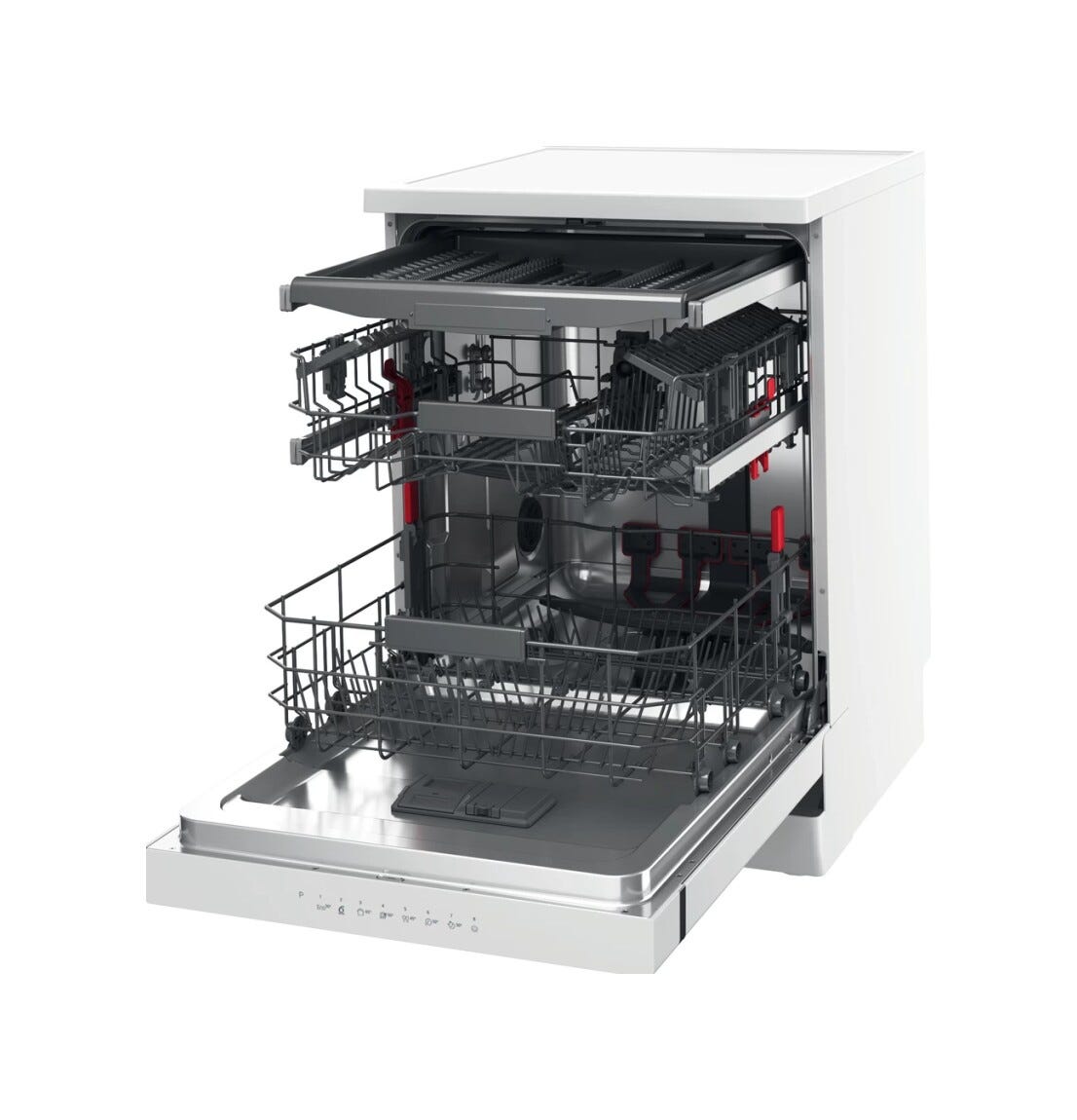 Whirlpool WFC3C33PF Lavastoviglie a libera installazione cm. 60 - 14 coperti - bianco