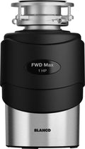 Blanco FWD Max Dissipatore per rifiuti alimentari, 1 hp, acciaio inox