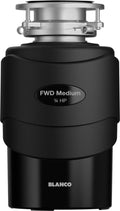 Blanco FWD Medium Dissipatore per rifiuti alimentari, 3/4 hp, acciaio inox
