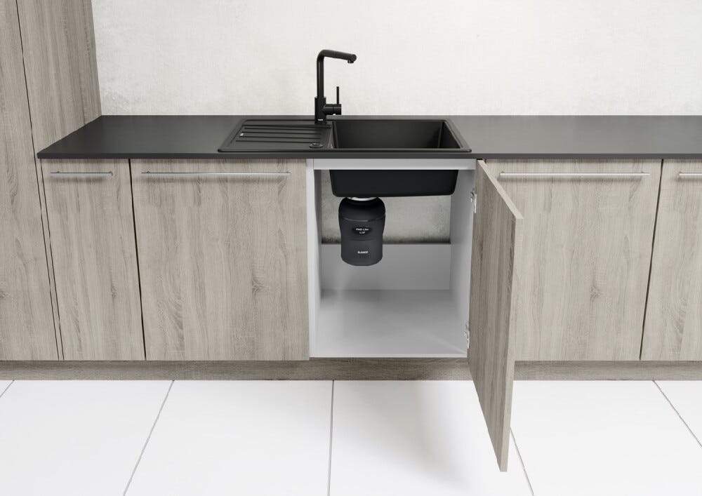Blanco FWD Lite Dissipatore per rifiuti alimentari, 1/2 hp, acciaio inox