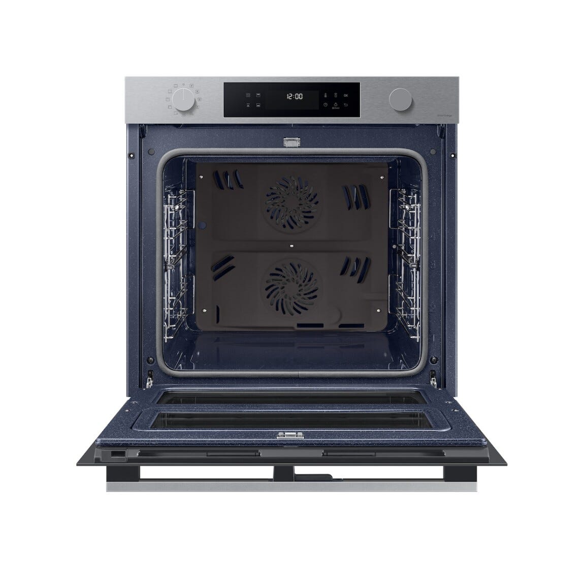 Samsung NV7B45403BS/U5 Serie 4 Forno da incasso 76 litri, Dual Cook Flex, Vapore Naturale, Air Sous Vide, classe energetica A+
