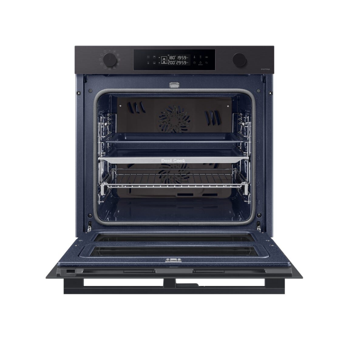 Samsung NV7B4540VBB/U5 Serie 4 Doppio forno elettrico cm. 60 - inox nero