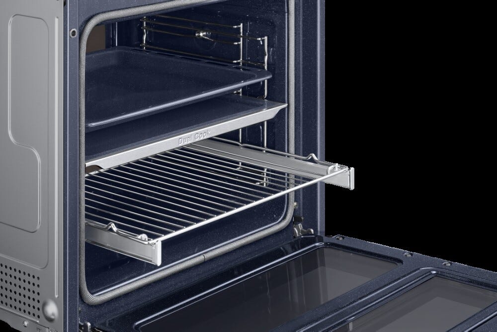 Samsung NV7B4540VBB/U5 Serie 4 Doppio forno elettrico cm. 60 - inox nero