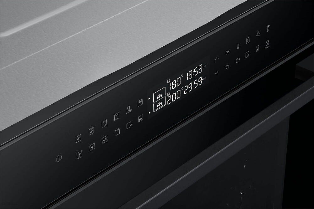 Samsung NV7B4240VAK Serie 4 Forno combinato a vapore cm. 60 - nero
