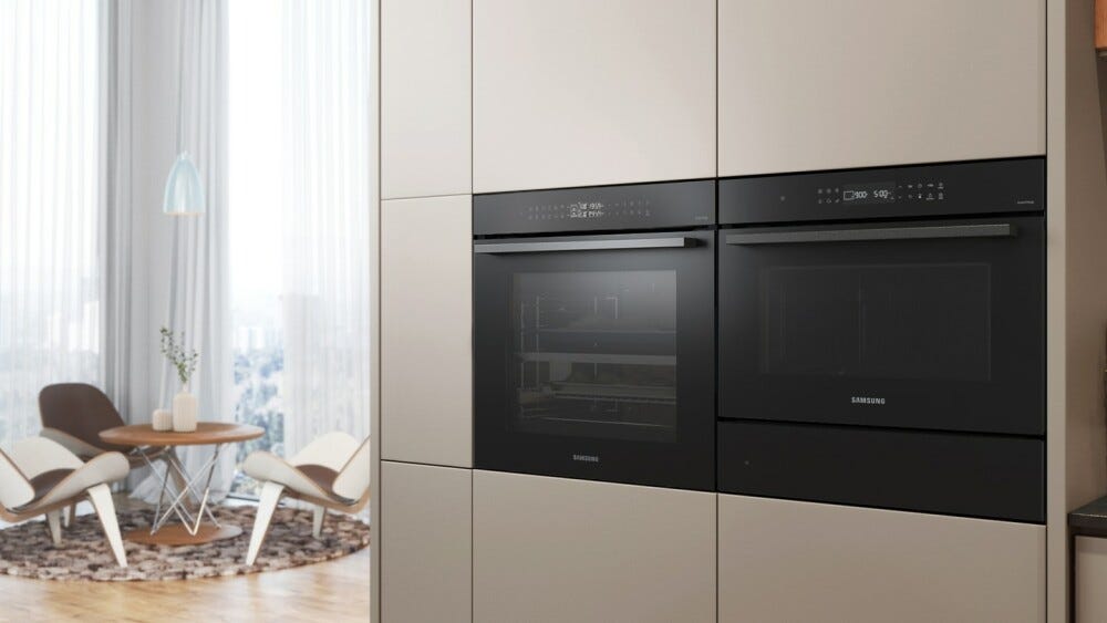 Samsung NV7B4240VAK Serie 4 Forno combinato a vapore cm. 60 - nero