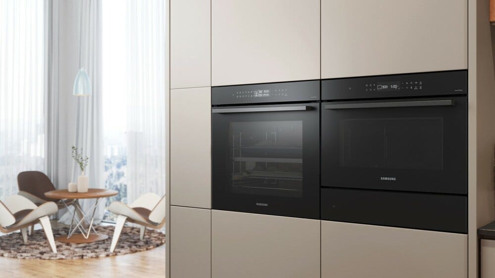 Samsung NV7B4240UBB 4 Forno combinato a vapore cm. 60 - nero