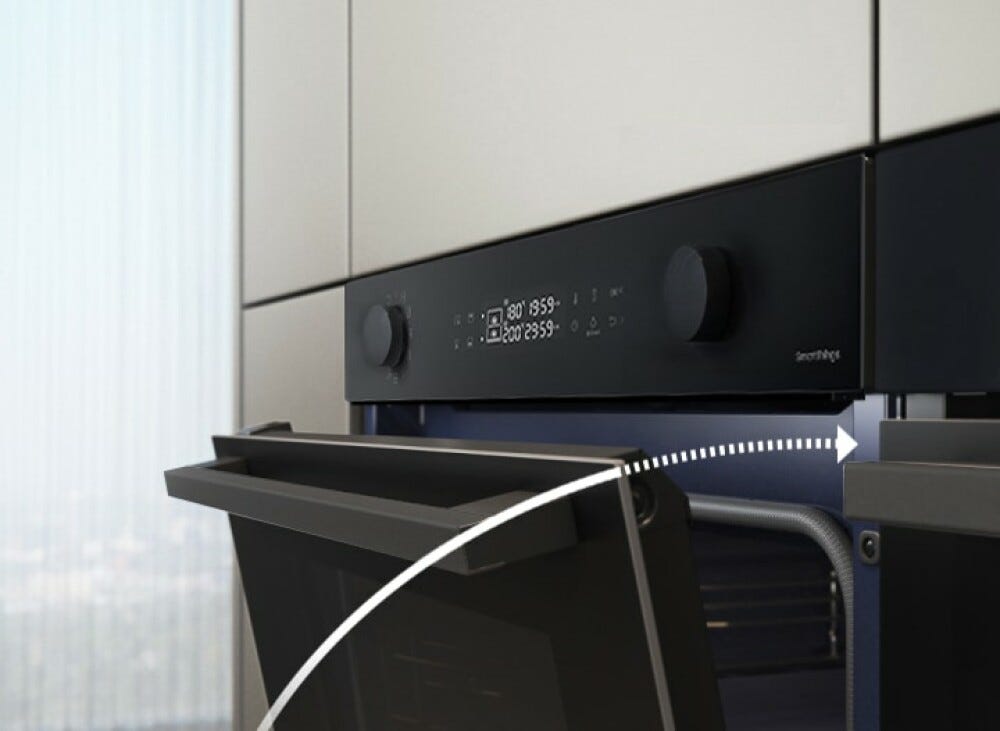 Samsung NV7B45251AK Doppio forno elettrico cm. 60 - nero