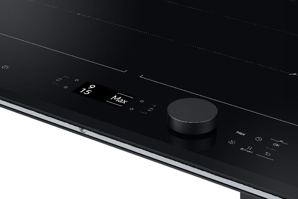Samsung NZ64B7799GK Piano cottura a induzione cm 59 - vetroceramica nero