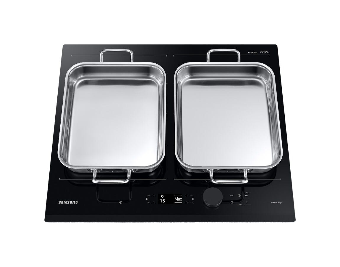 Samsung NZ64B7799GK Piano cottura a induzione cm 59 - vetroceramica nero