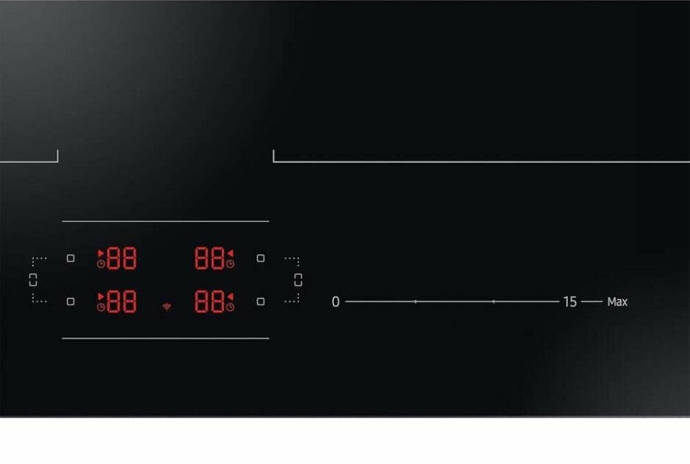 Samsung NZ64B5066FK Piano cottura a induzione cm 59 - vetroceramica nero