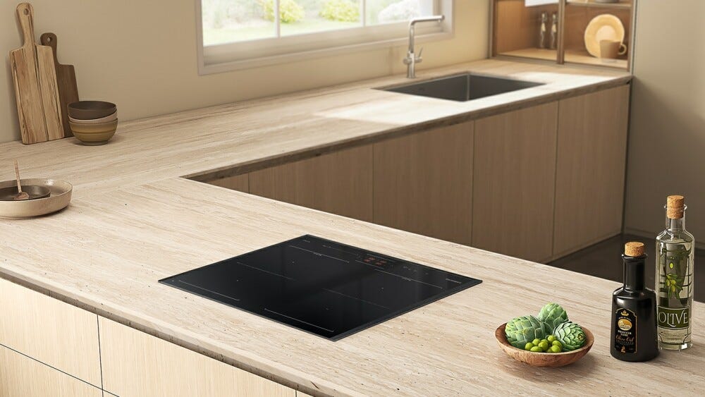 Samsung NZ64B5066FK Piano cottura a induzione cm 59 - vetroceramica nero
