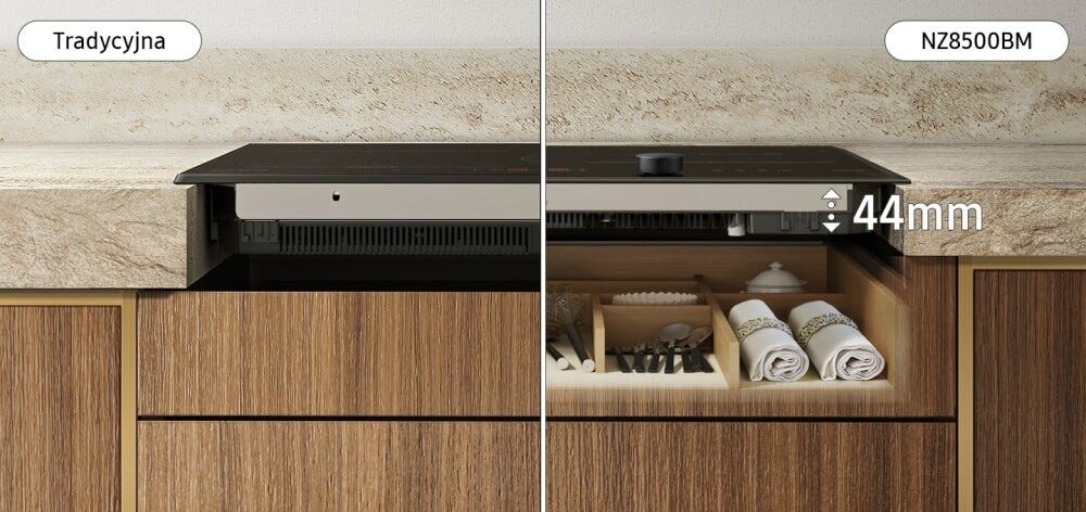 Samsung NZ64B6058GK Piano cottura a induzione cm 59 - vetroceramica nero