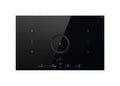 Elica NIKOLATESLA SWITCH GLOW BL/F/83 Piano cottura induzione con cappa filtrante integrata cm. 83 - vetro nero