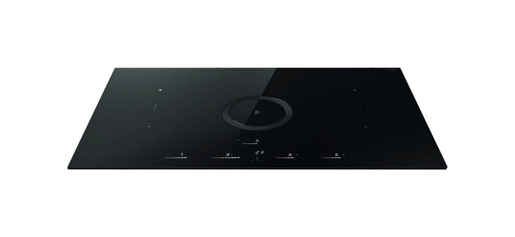 Elica NIKOLATESLA SWITCH GLOW BL/F/83 Piano cottura induzione con cappa filtrante integrata cm. 83 - vetro nero