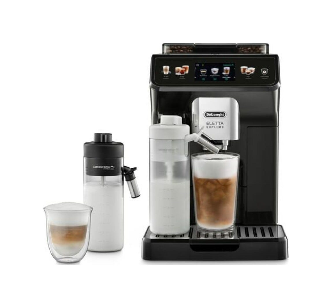 De Longhi ECAM450.55.G Eletta Explore Grey Macchina per caffè automatica - nero