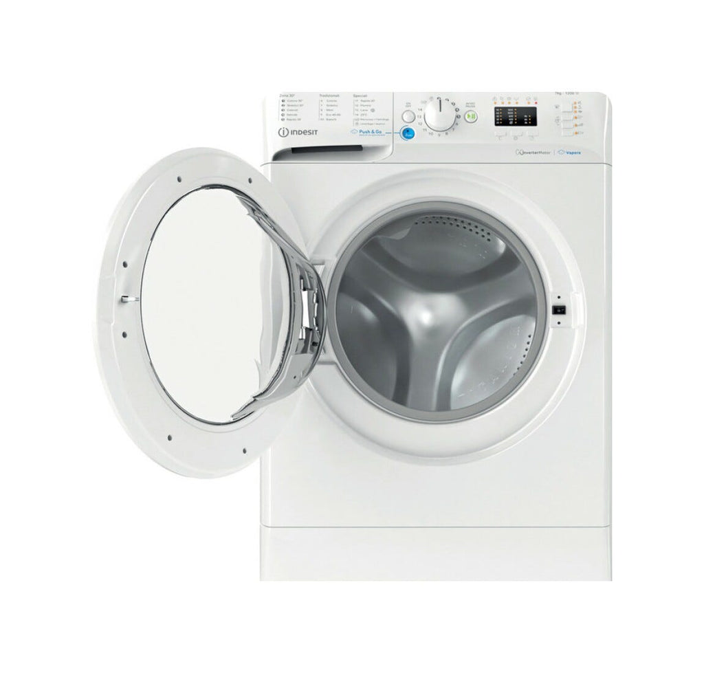 Indesit BWSA 7125X WV IT Lavatrice slim cm. 60 - profondità cm. 44 - capacità 7 kg - bianco