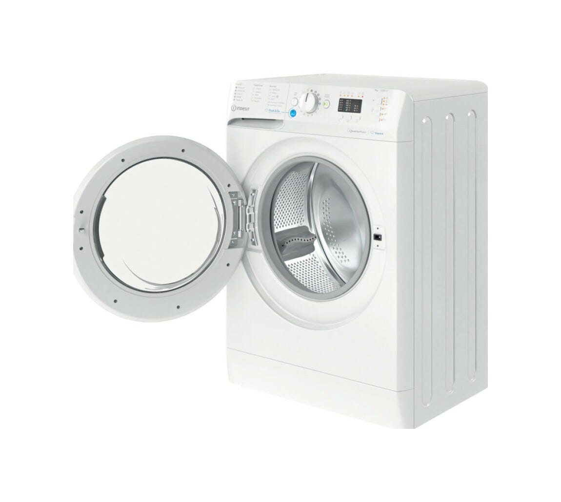 Indesit BWSA 7125X WV IT Lavatrice slim cm. 60 - profondità cm. 44 - capacità 7 kg - bianco