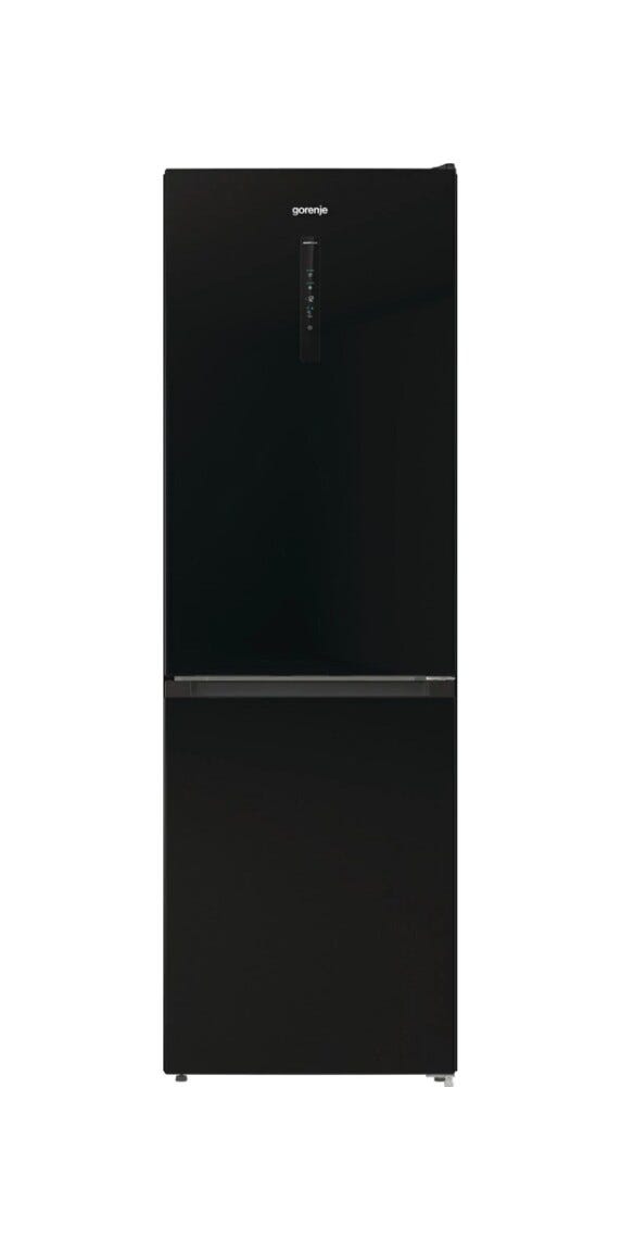 Gorenje NRK6192ABK4 Frigorifero con congelatore a libera installazione cm. 60 h 185 - lt. 300 - nero