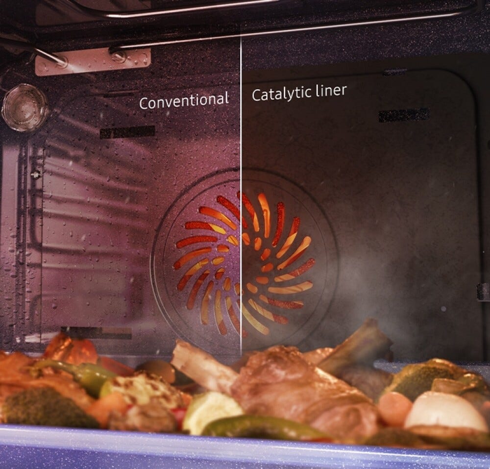 Samsung NV68A1140BK/OL Forno elettrico catalitico cm. 60 - nero