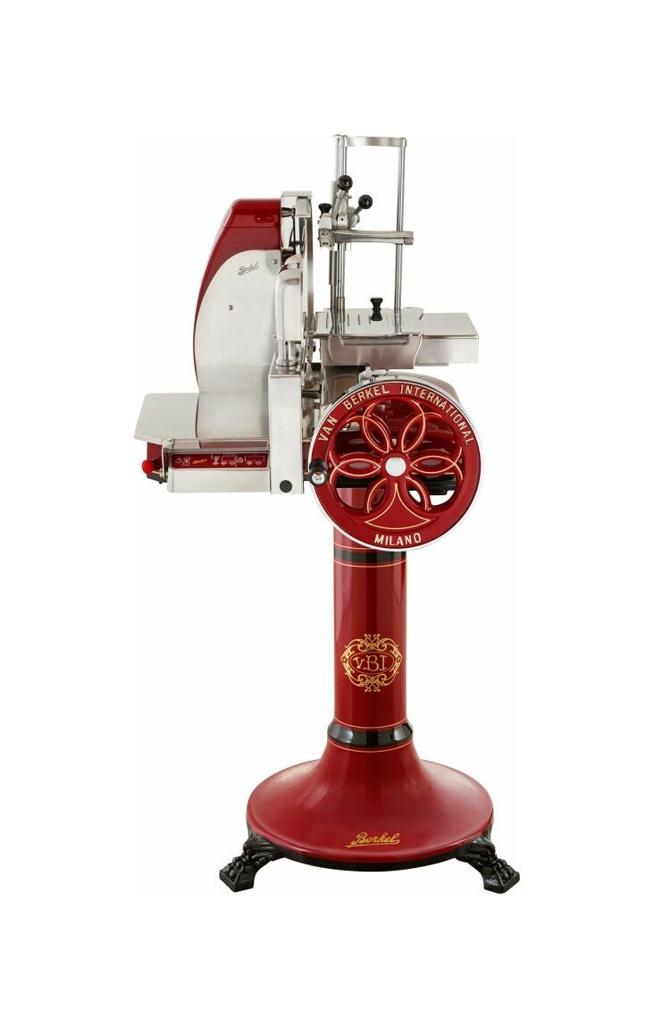 Berkel B116SA Affettatrice volano lama 370 mm - rosso