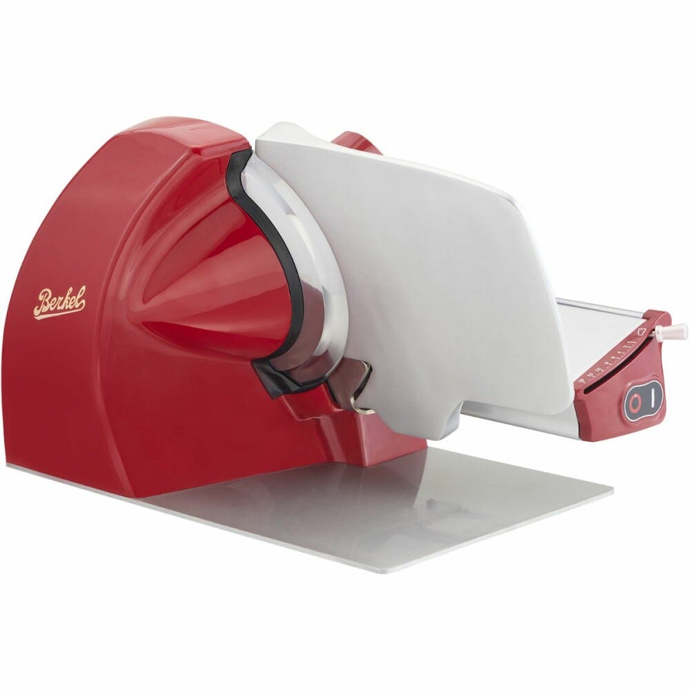 Berkel HOME LINE 250 PLUS Affettatrice domestica a gravità lama 250 mm. - rosso