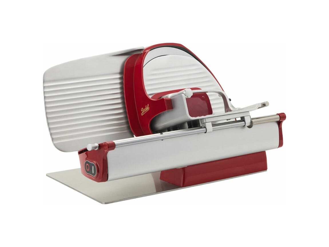 Berkel HOME LINE 250 PLUS Affettatrice domestica a gravità lama 250 mm. - rosso
