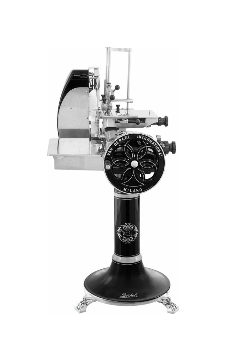 Berkel B116 Affettatrice a volano lama 370 mm - nero