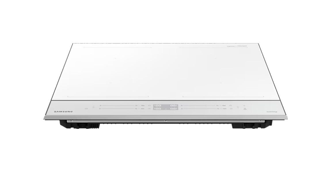 Samsung NZ64B5067YH Bespoke Slim Fit Piano cottura a induzione cm 59 - vetroceramica bianco / bianco