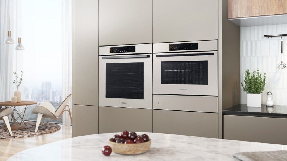 Samsung NQ5B6753CAA Forno combinato microonde cm. 60 h. 46 - beige satinato