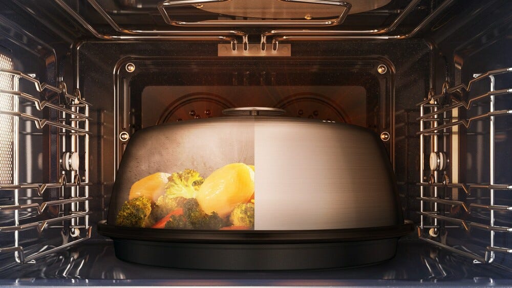 Samsung NQ5B6753CAA Forno combinato microonde cm. 60 h. 46 - beige satinato