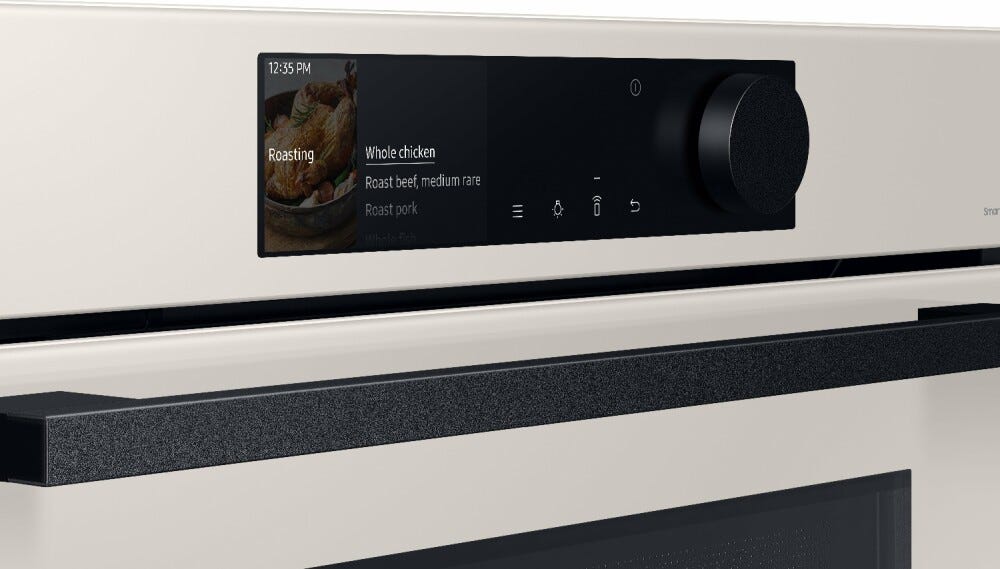 Samsung NQ5B6753CAA Forno combinato microonde cm. 60 h. 46 - beige satinato