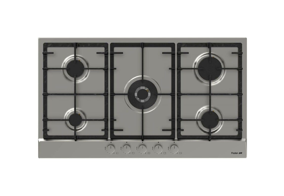 Foster Power Piano cottura a gas cm 86 - inox spazzolato