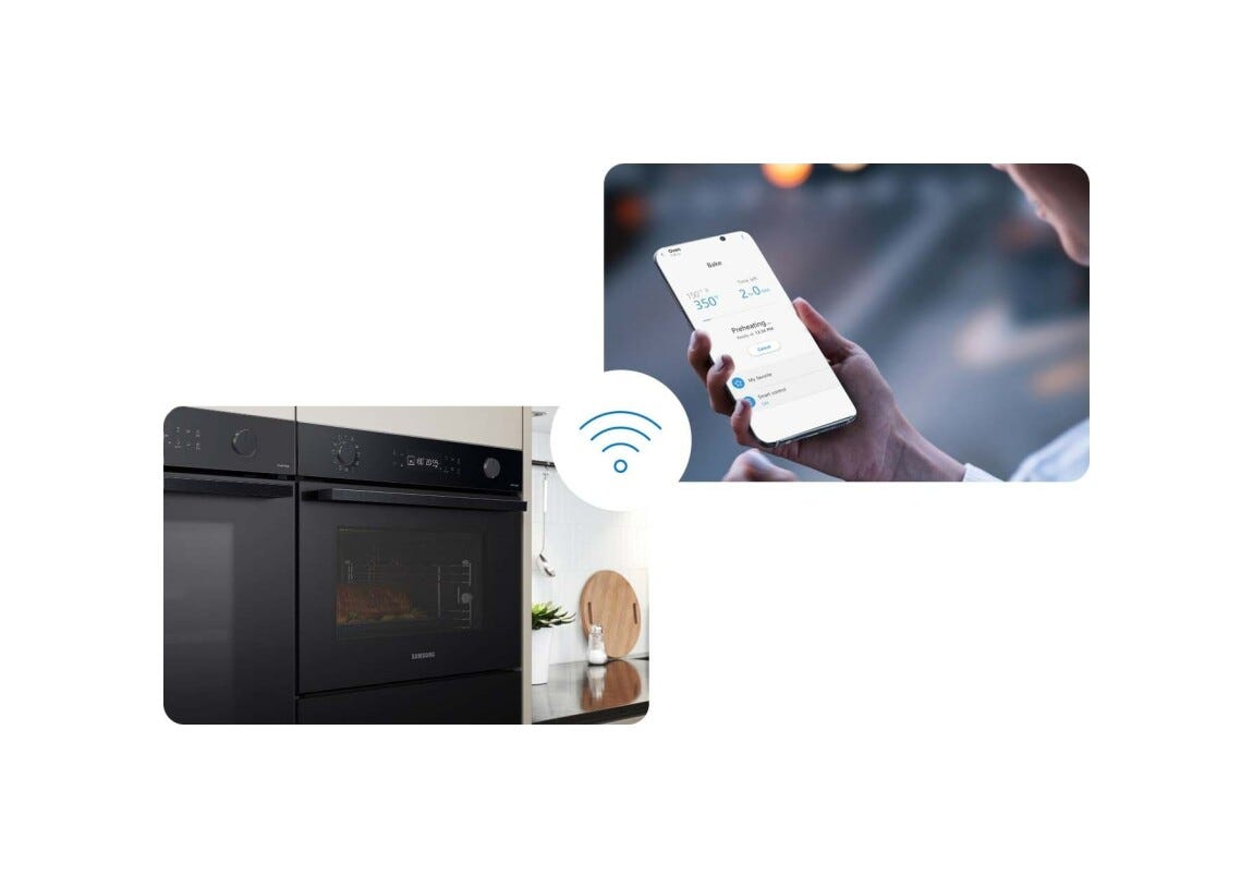 Samsung NQ5B4553HBK Forno combinato microonde cm. 60 h. 46 - nero