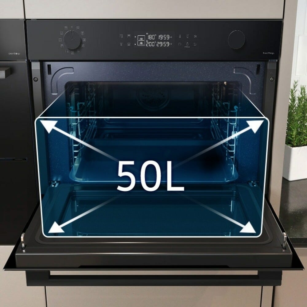 Samsung NQ5B4553HBK Forno combinato microonde cm. 60 h. 46 - nero