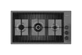 Foster 7680006 Milanello PVD Piano cottura a gas cm 87 - PVD gun metal