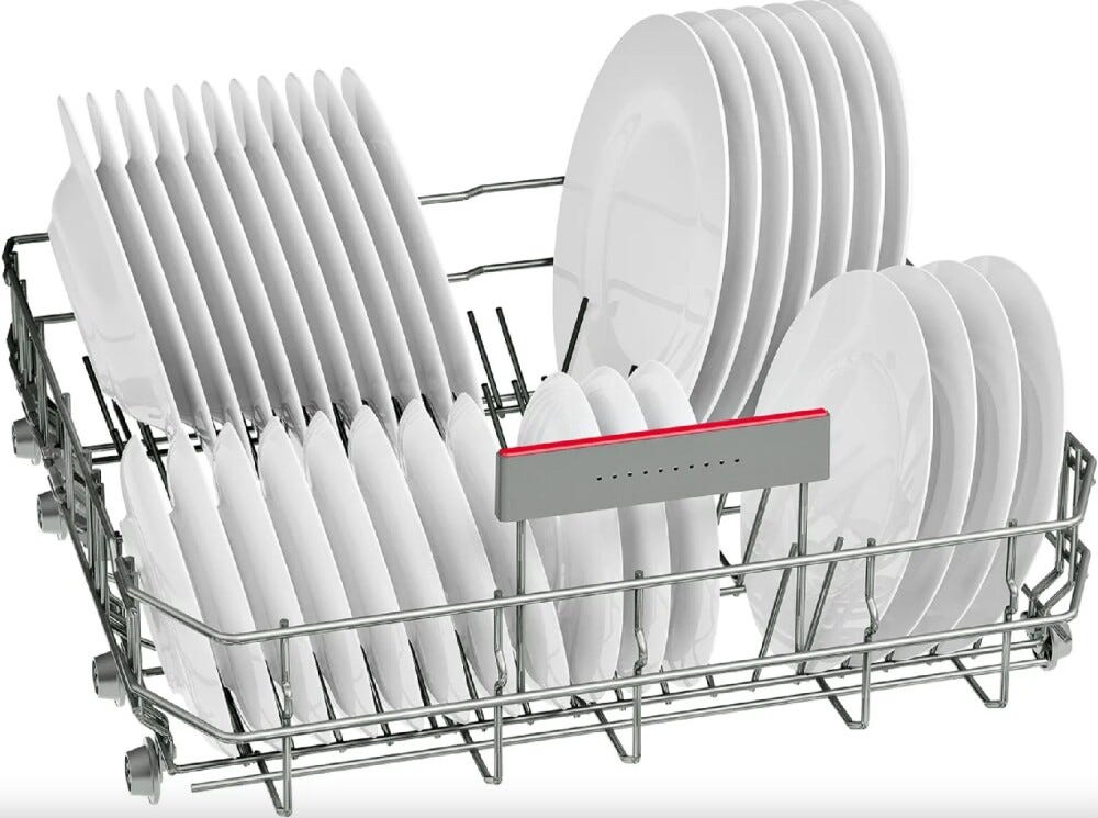 Bosch SMS4HMI02E SErie 4 Lavastoviglie a libera installazione cm. 60 - 14 coperti - inox
