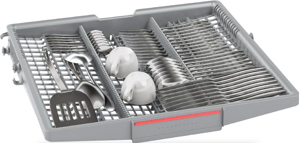 Bosch SMS4HMI02E SErie 4 Lavastoviglie a libera installazione cm. 60 - 14 coperti - inox